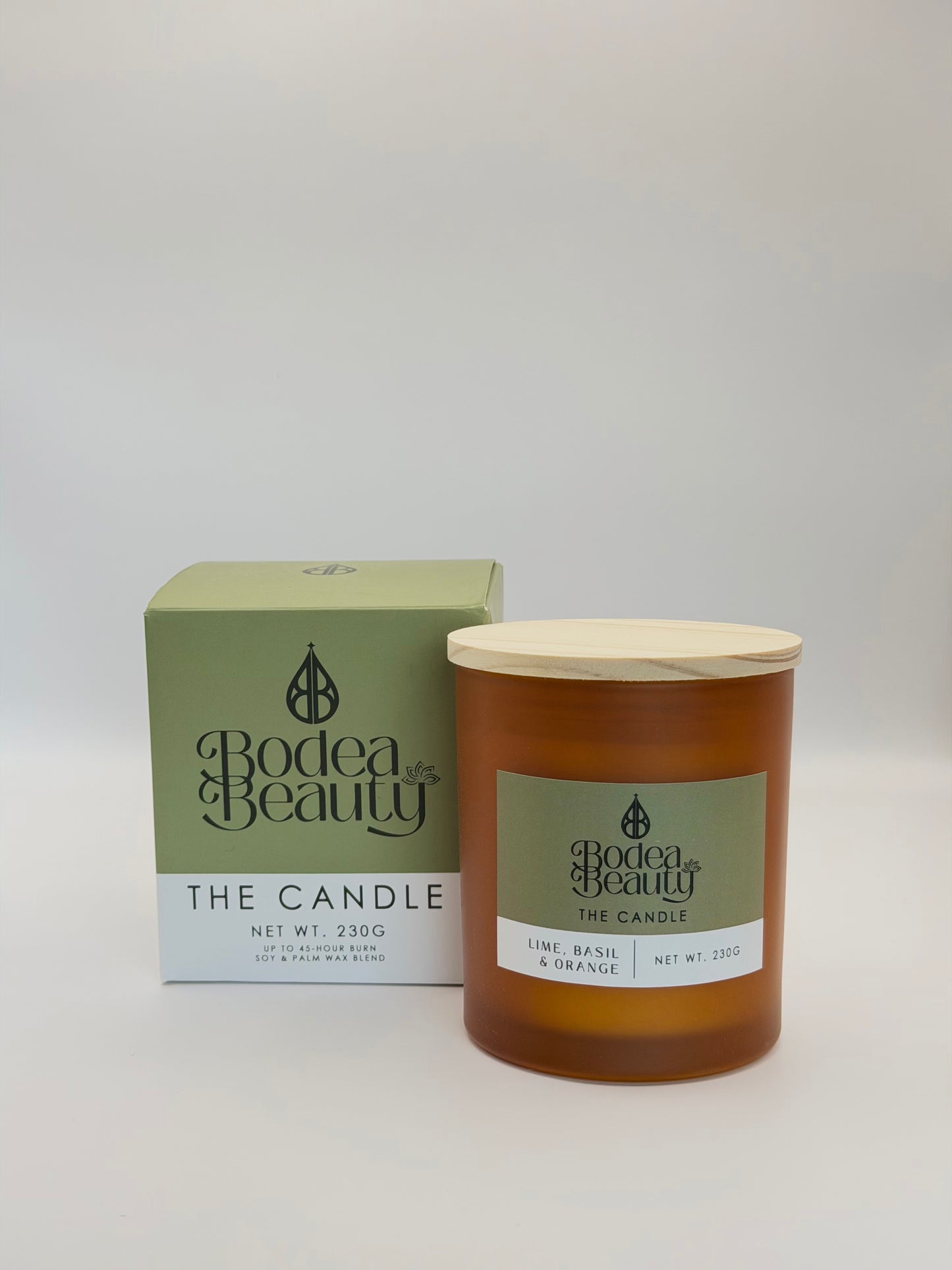 The Candle - Lime · Basil · Orange