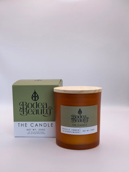 The Candle - Vanilla · Amber · Sandalwood